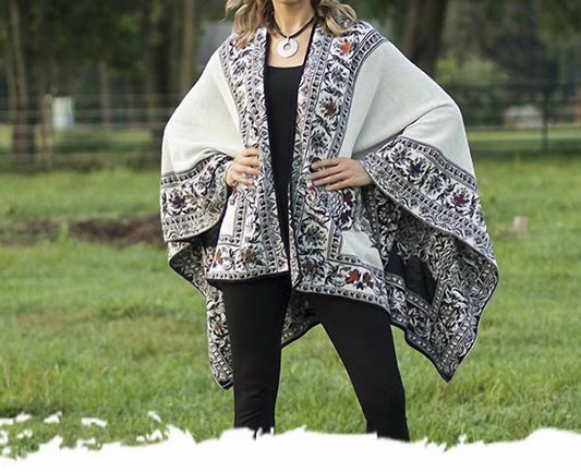 Cloud Nine - Reversible Ruana Cape