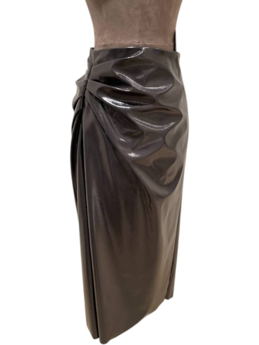 A.L.C. - Tessa Faux Leather Midi Skirt