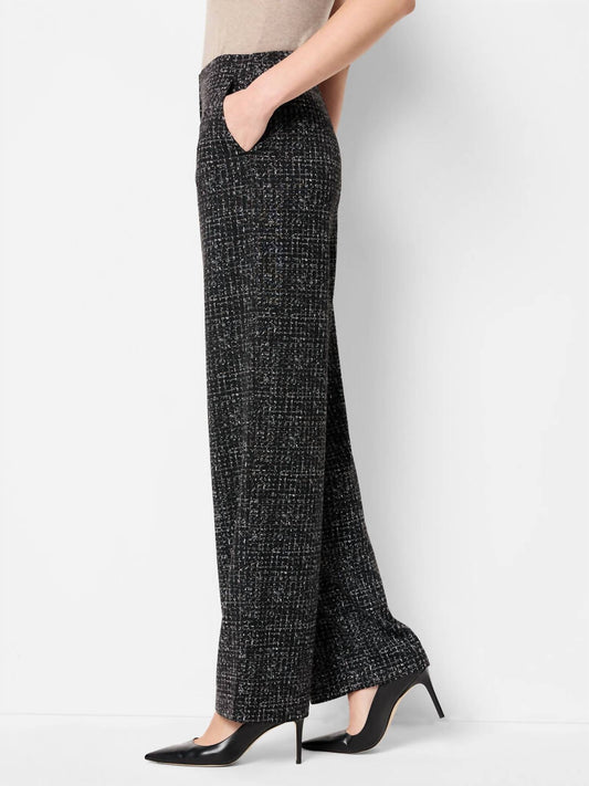 Nic + Zoe - Dotty Grid Wide Leg Pant