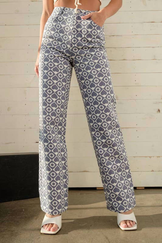 Papermoon - Remi Heart Check Pants