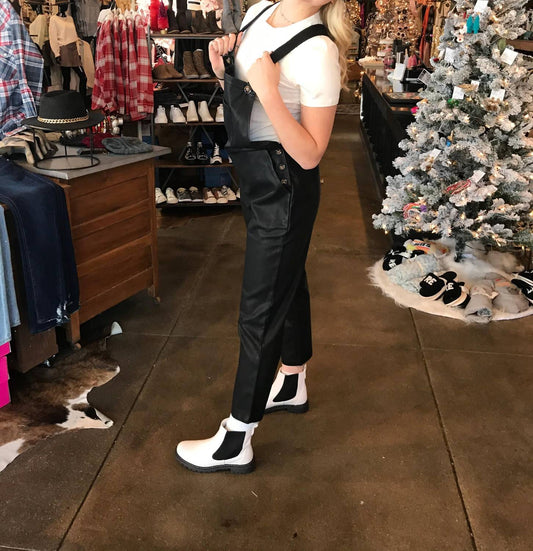 Frnch - Leather Jumpsuit