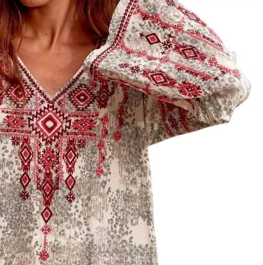 Andree By Unit - Life With You Embroidered Blouse