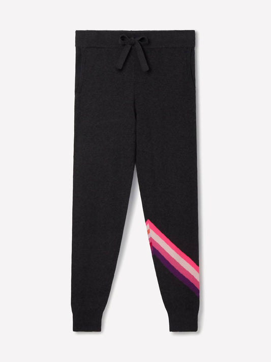 Brodie Cashmere - Women's Funky Chevron stripe jogger