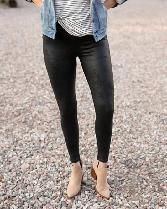 Grace And Lace - Faux Leather Leggings