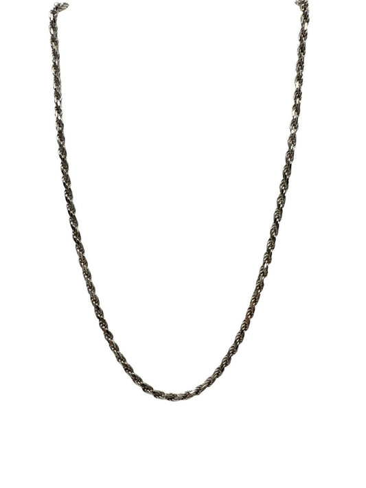 Milano Jewelry - Diamond Cut Rope Chain Necklace
