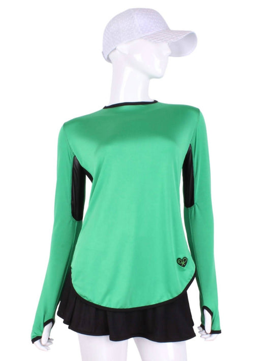 Love Love Tennis - Women's Long Sleeve Crew Tee