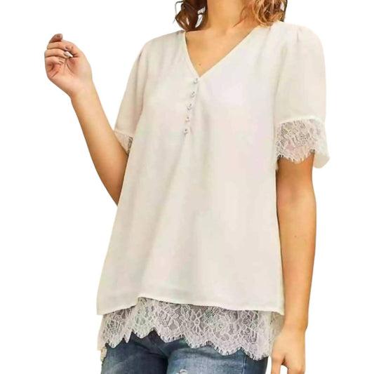 Entro - Beautiful Lace Top