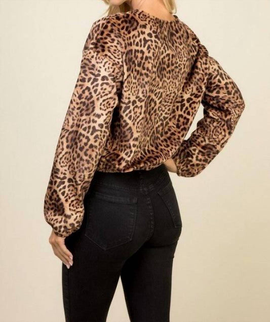 Lumiere - Animal Crop Top