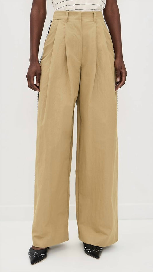 Essentiel Antwerp - Rhinestone Tape Pants