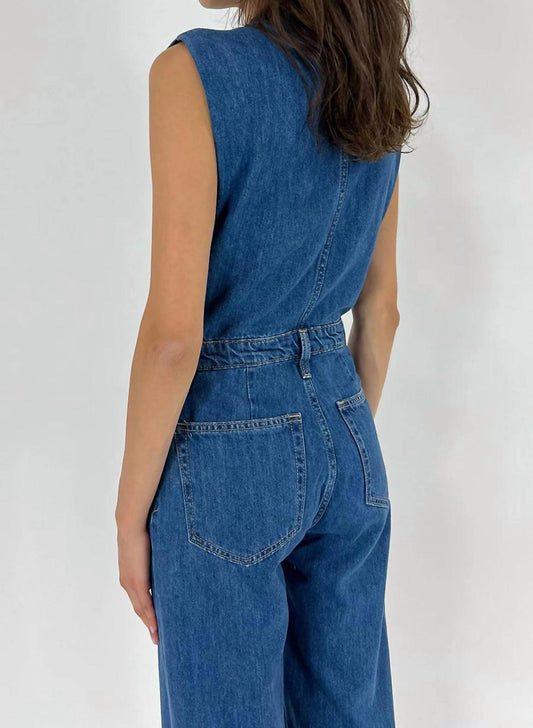 Etica - Camden Denim Jumpsuit