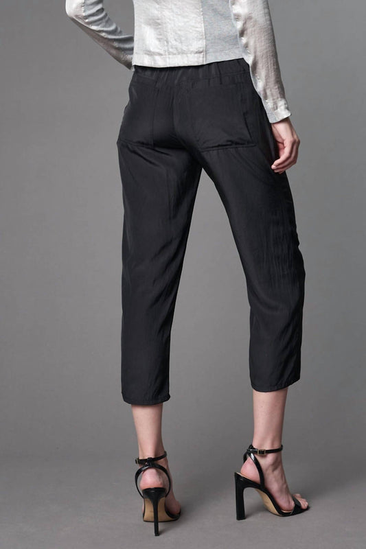 CROPPED PULL-ON PANT