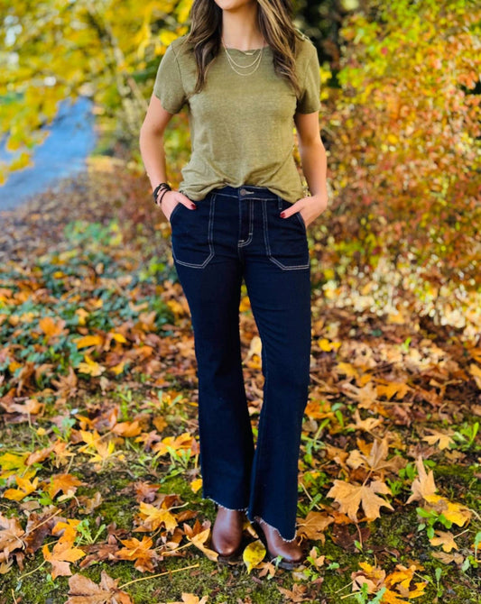 Hidden - Happi Flare With Utility Pocket Jeans