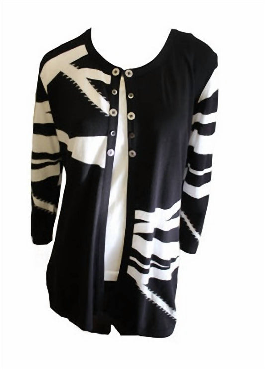 Angel - RETRO BRIGHTS LONG CARDIGAN