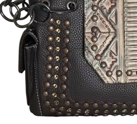 Montana West - Women's Trinity Ranch Embossed Concealed Carry Satchel