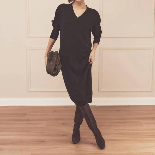Naadam - Signature Cashmere V-neck Dress