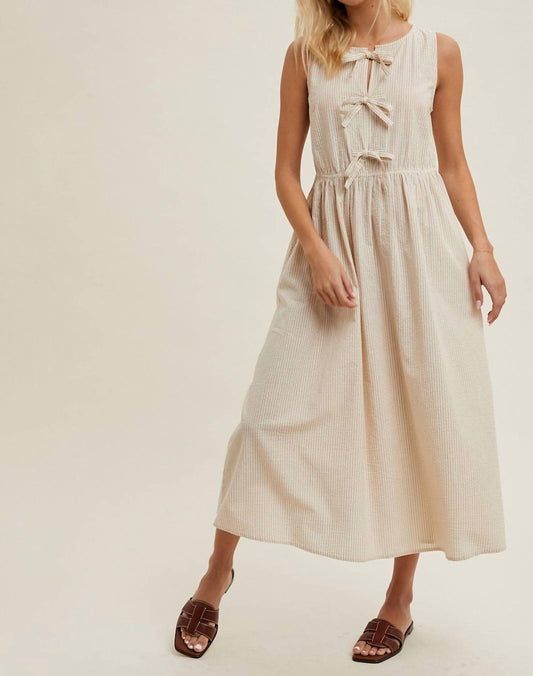 Wishlist - Bow Midi Dress