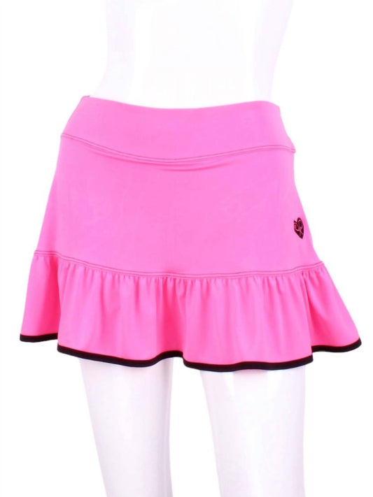 Love Love Tennis - Women's Ruffle Tennis Skirt