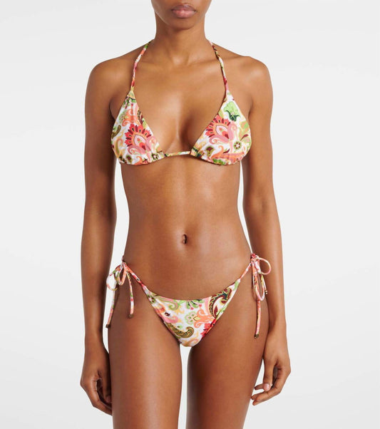 Etro - Paisley-print Bikini Set