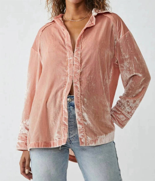Free People - Marianne Velvet Blouse