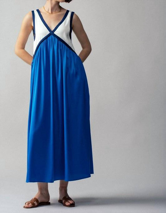 Trend:Notes - Boho Colorblock Maxi Dress