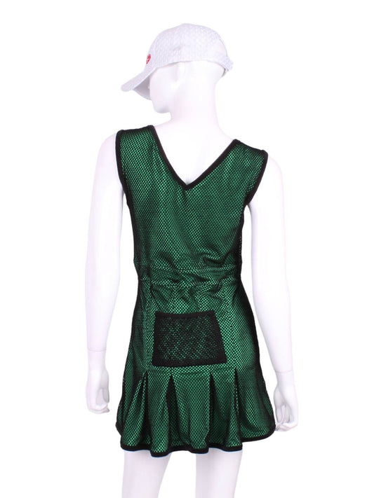 Love Love Tennis - Women's Short Fishnet Angelina Court Tennis Dress