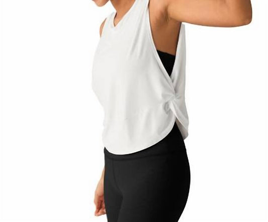 Beyond Yoga - Featherweight Side Note Twist Tank