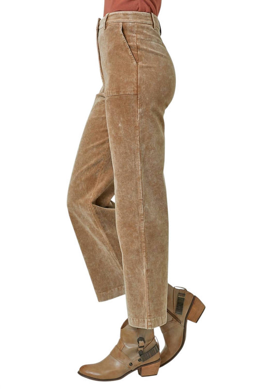 Mystree - Washed Corduroy Trousers