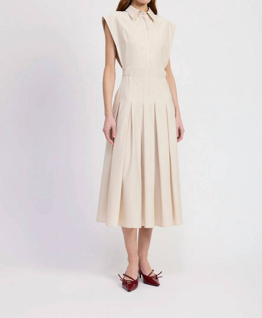 En Saison - Quince Midi Shirt Dress