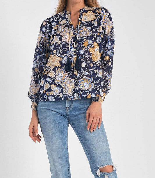 Elan - Botanical Blouse