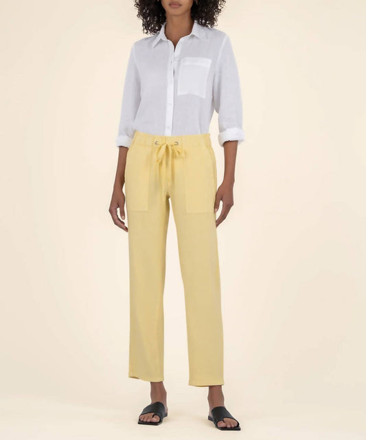 Kut From The Kloth - Rosalie Linen Drawstring Pants
