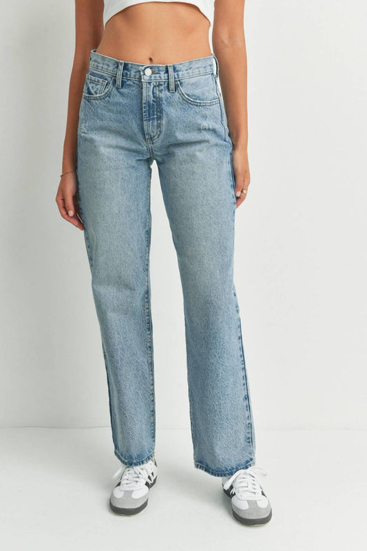 Just Black Denim - Lola Relaxed Straight Leg Jeans