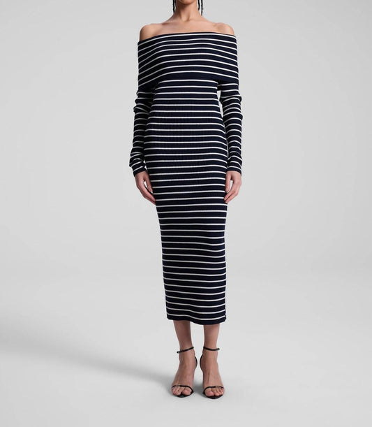 A.L.C. - Evelyn Merino Off Duf Shoulder Midi Dress