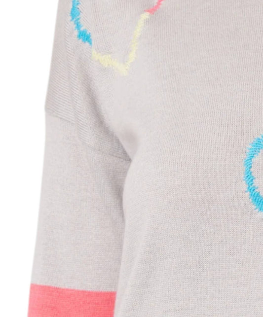 French Kyss - Heart Scoop Neck Top