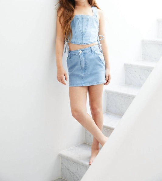 Theme - Aly Denim Corset