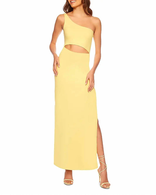 Susana Monaco - One Shoulder Cut Out Maxi Dress