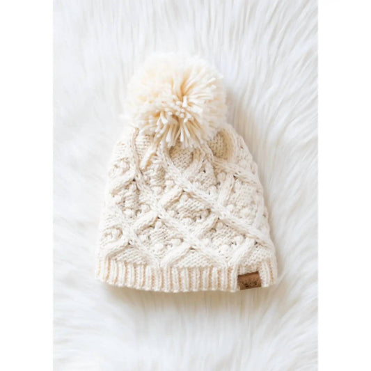 Panache - Women's Knit Pom Hat