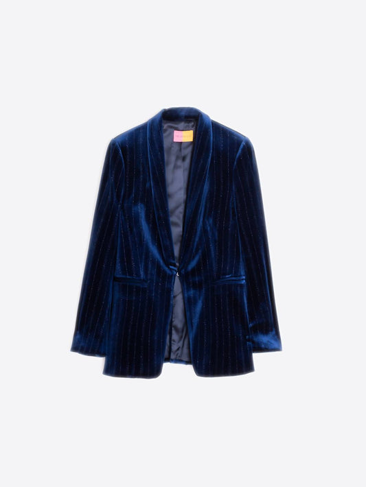 Vilagallo - SMOKING GLITTER VELVET JACKET