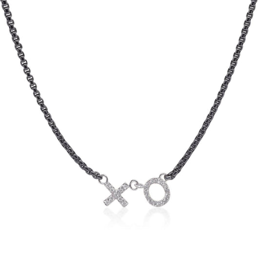 Alor - 0.17 Cts Expressions Of Love Xo Necklace