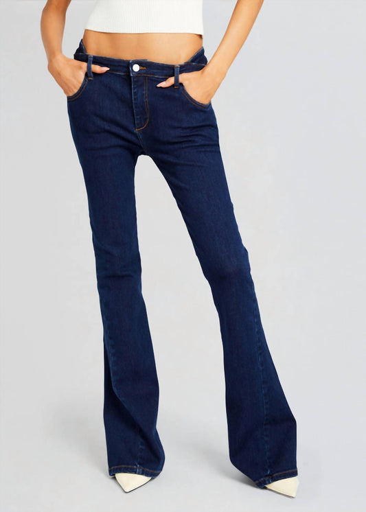 Ser.O.Ya - Trisha Mid Rise Flare Pant Jeans