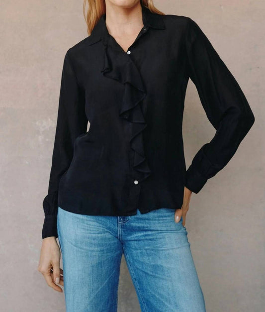 Bella Dahl - Ruffle Front Shirt