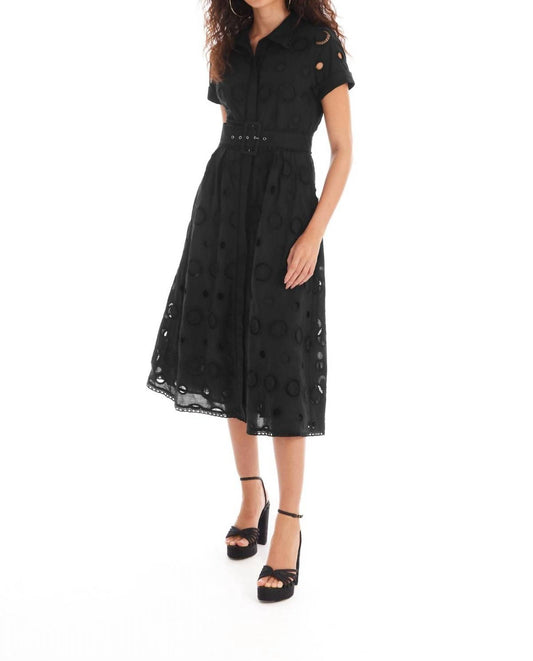 Allison New York - Aiden Eyelet Midi Dress
