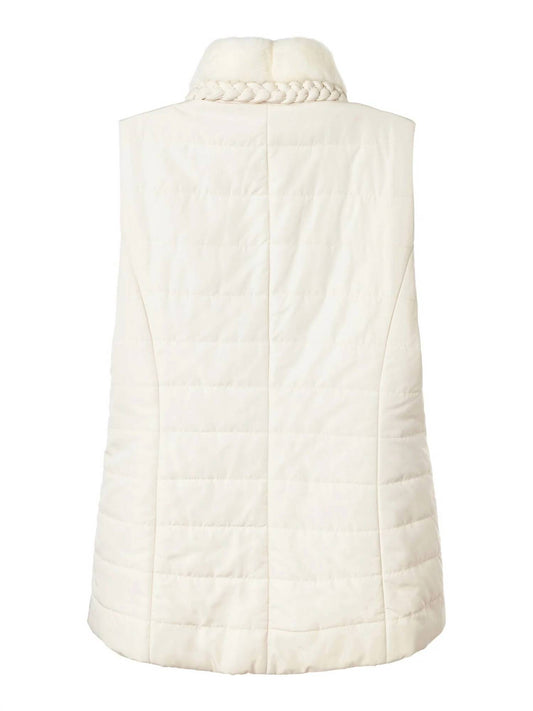 Diomi - Women's Mink Braided Nylon Vest