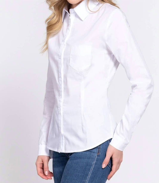 Moa Collection - Button Down Poplin Shirt