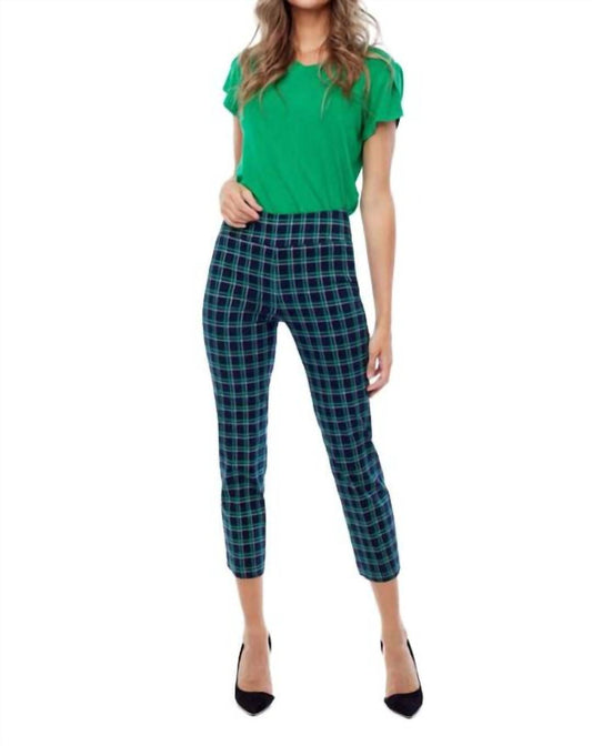 Up! - Women's Lattice Print Cropped Pant