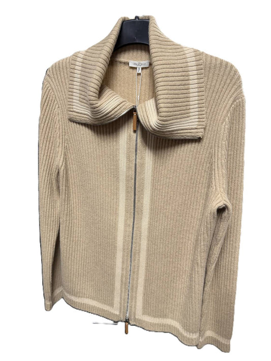 Lafayette 148 - Women's Zip Rib Cashmere Sweater