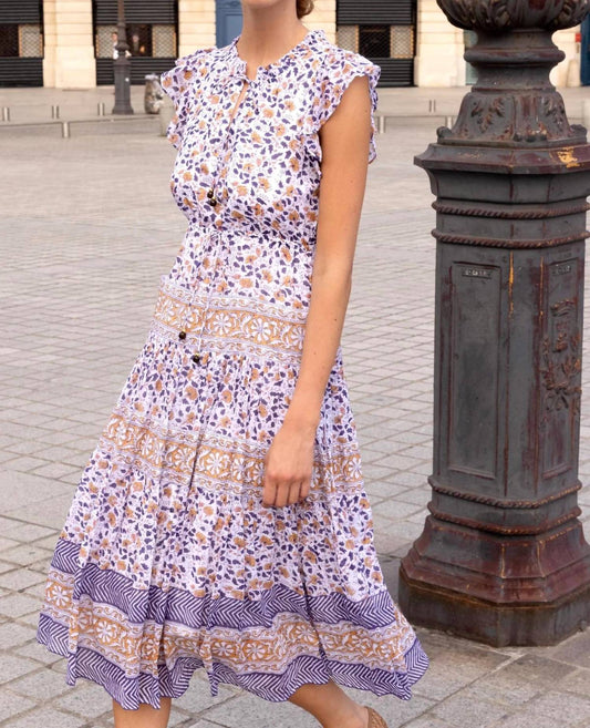 Oliphant - Cinched Flirty Midi Dress