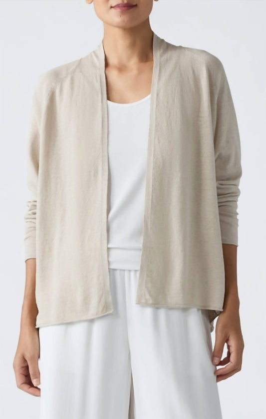 Eileen Fisher - Raglan Sleeve Linen Cardigan