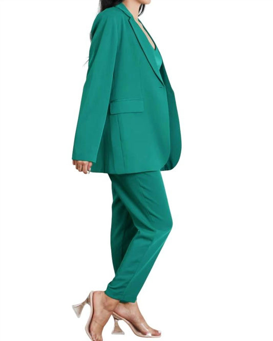 Geegee - 3-PIECE BRA, BLAZER AND PANT SET