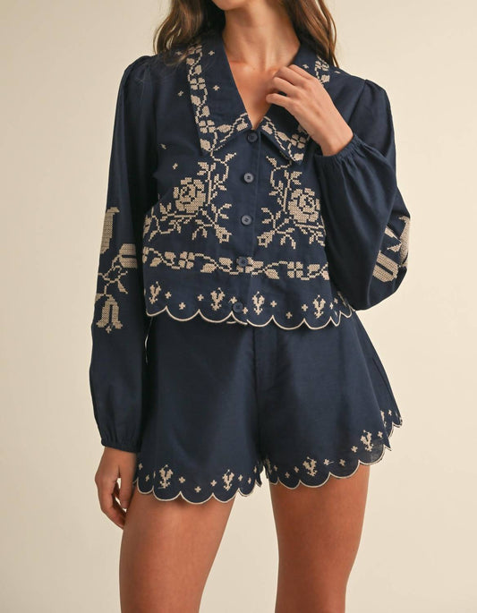 Mable - Natalie Floral Short