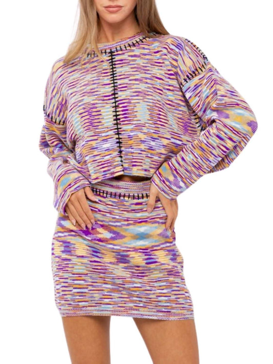 Le Lis - In Your Dreams Knit Skirt Set